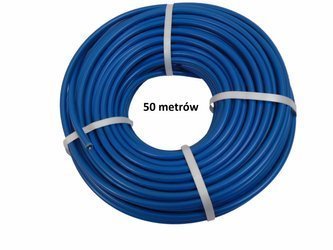 Kabel wysokiego napięcia 1,32mm 50 m miedziany 20,000V niebieski FISOL