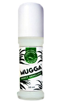 MUGGA Roll-on 20% 50ml na komary kleszcze muchy krwiopijne 12+