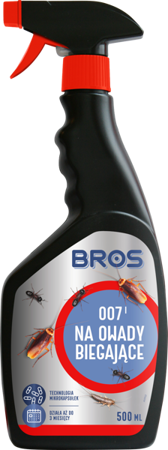 Spray na owady biegające 500ml Bros - 007
